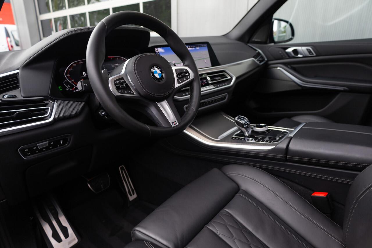 BMW X5 xDrive40i 340 pk High Executive M-Sportpakket / Pano-Dak/ H&K-Sound/ Comfort-Stoelen/ Stoel.Verw/ 360-Camera/ Led-Koplamp/ Trekhaak/ 22'' LMV