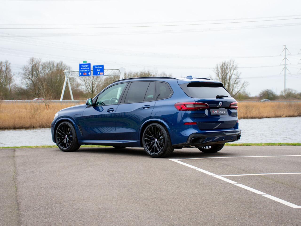 BMW X5 xDrive45e High Executive M-Sport Schuif-/kantel Pano | Harman Kardon | Comfort stoelen | Trekhaak | Adaptieve Cruise | 22''