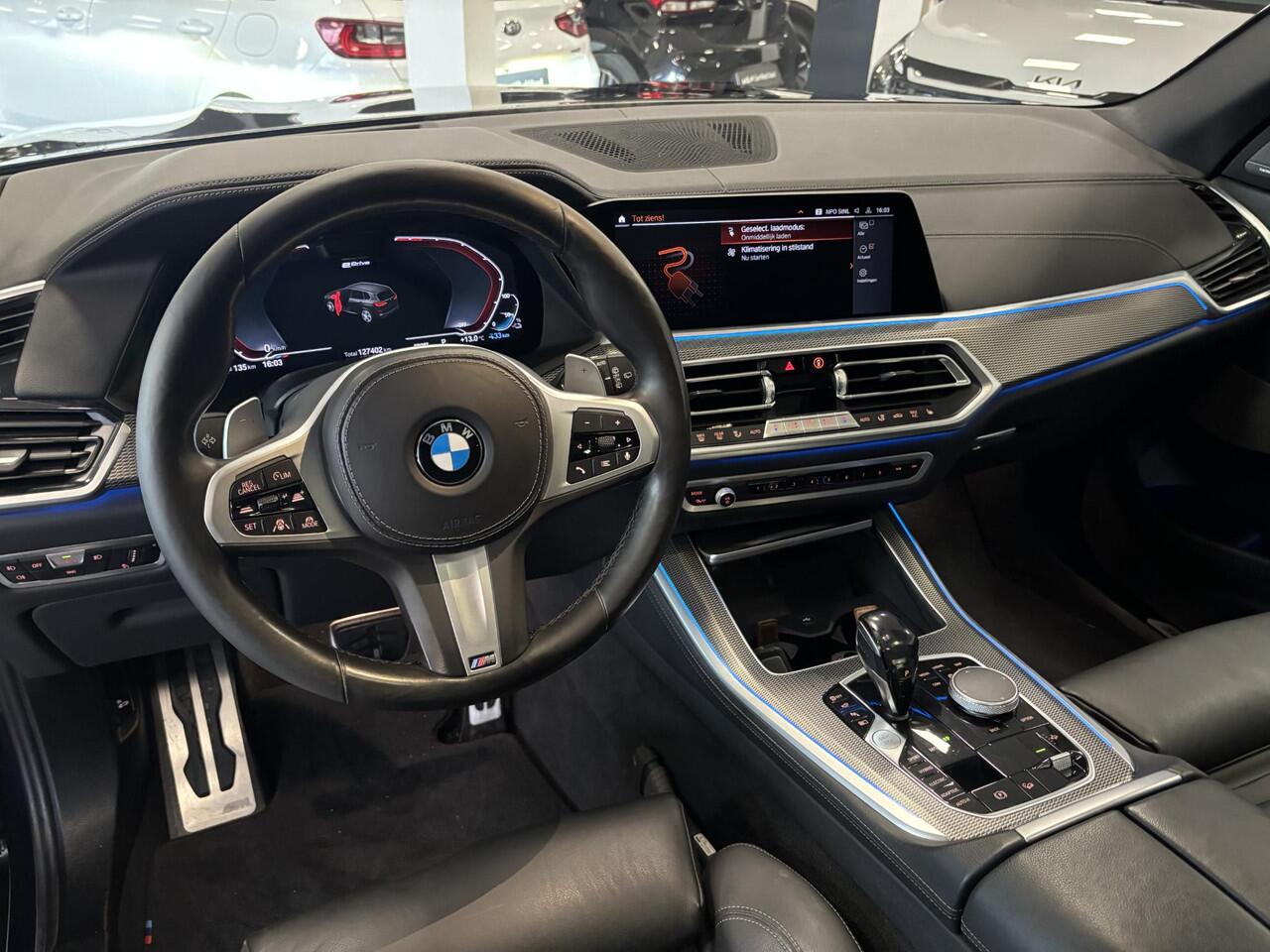 BMW X5 xDrive45e High Executive BTW, Trekhaak, Luchtvering, Harman/Kardon, M Pakket, zeer netjes en dealer onderhouden