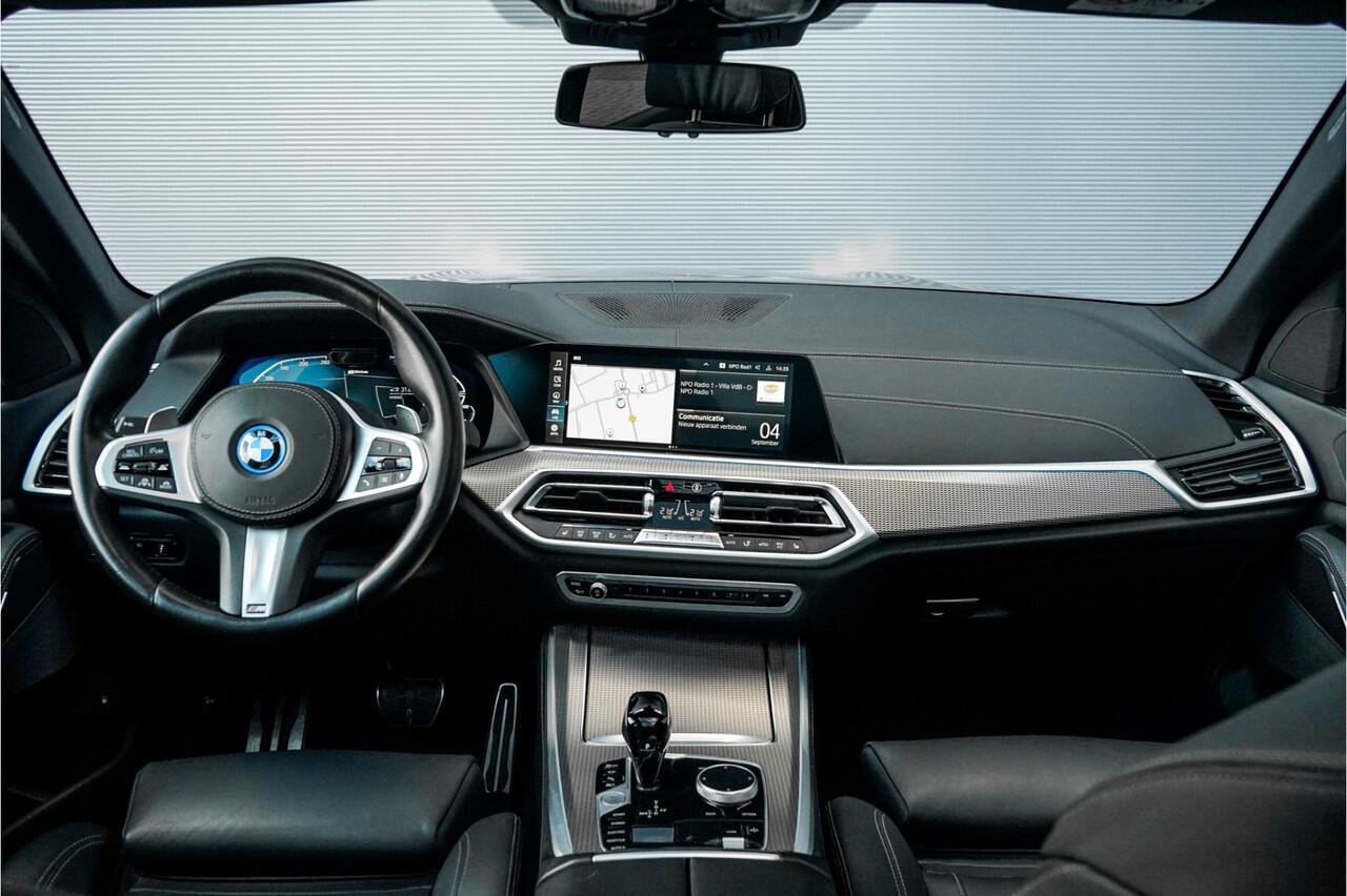 BMW X5 xDrive45e High Ex M-Sport Pano Laser Luchtvering 360° Camera