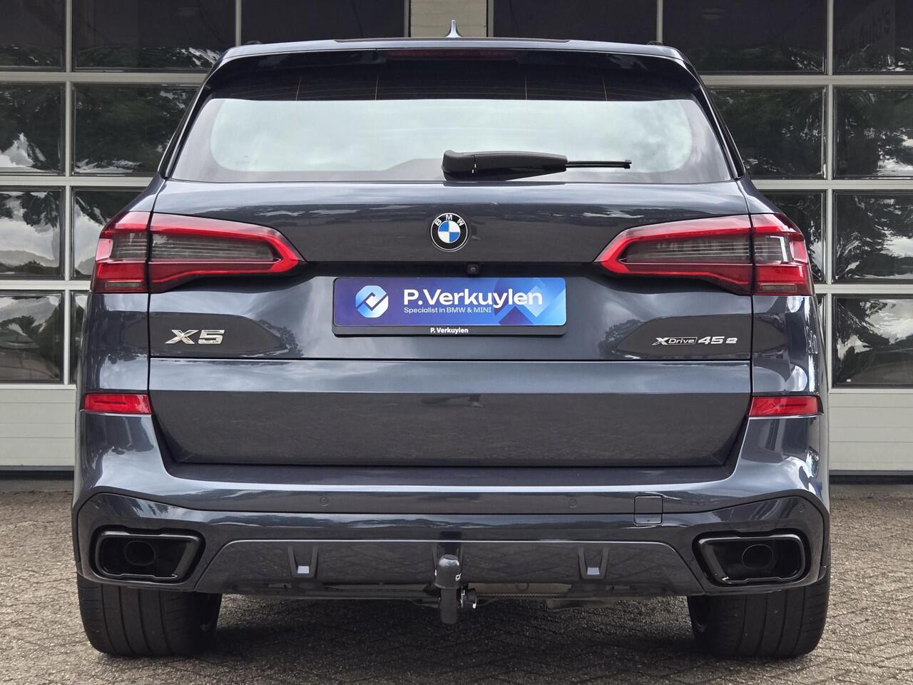 BMW X5 XDRIVE45E M SPORT | DRIVING PROFF. | PANORAMA | 360 CAMERA | SPORTSTOELEN | LASER | TREKHAAK |