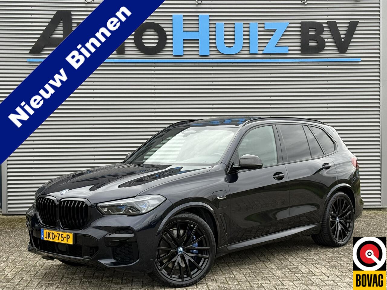 BMW X5 xDrive45e High Executive M-Sport Panoramadak Head-Up Display 22 Inch Laser Licht Trekhaak 4WD Besturing Buitenspiegels M Carbon Keyless Entry
