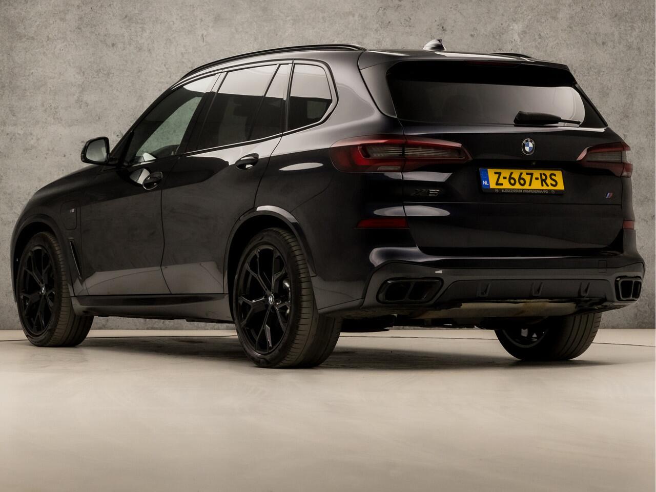 BMW X5 xDrive45e M Sport High Executive 395Pk Automaat (FULL OPTION, SKYLOUNGE PANORAMADAK, ALCANTARA HEMELBEKLEDING, M PAKKET, LUCHTVERING, APPLE CARPLAY, COMFORT ZETELS, LASER LED, ADAPTIVE CRUISE, HARMAN/KARDON, STUUR/STOELVERWA