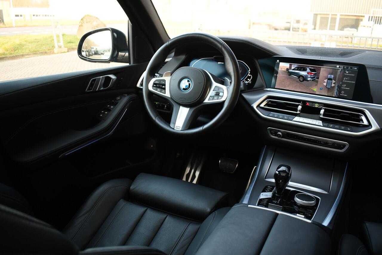 BMW X5 xDrive45e 394pk M-Sport Pano Trekh HUD ACC 360 Laser
