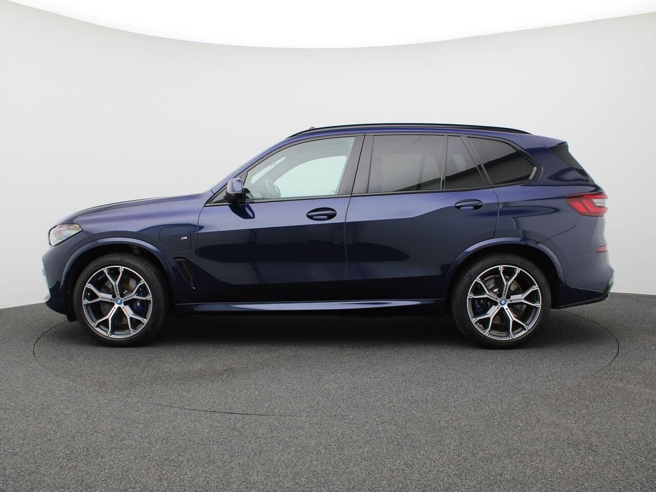 BMW X5 xDrive45e High Executive 394PK AUT8 M-Sport, Harman Kardon, Pano-Schuifdak, Luchtvering, Adaptieve Cruise Controle, Head-Up Display, Keyless, Memorystoelen, 360gr. Camera, 21" LM Velgen