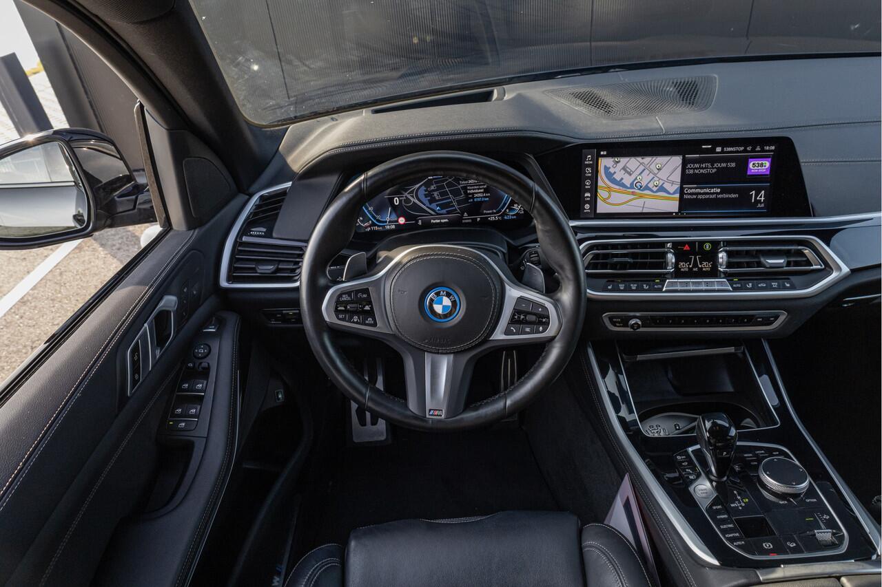 BMW X5 xDrive45e High Executive | Adapt. Cruise | M Stoelen | Luchtvering | Hifi Sound | 360 camera | 22"