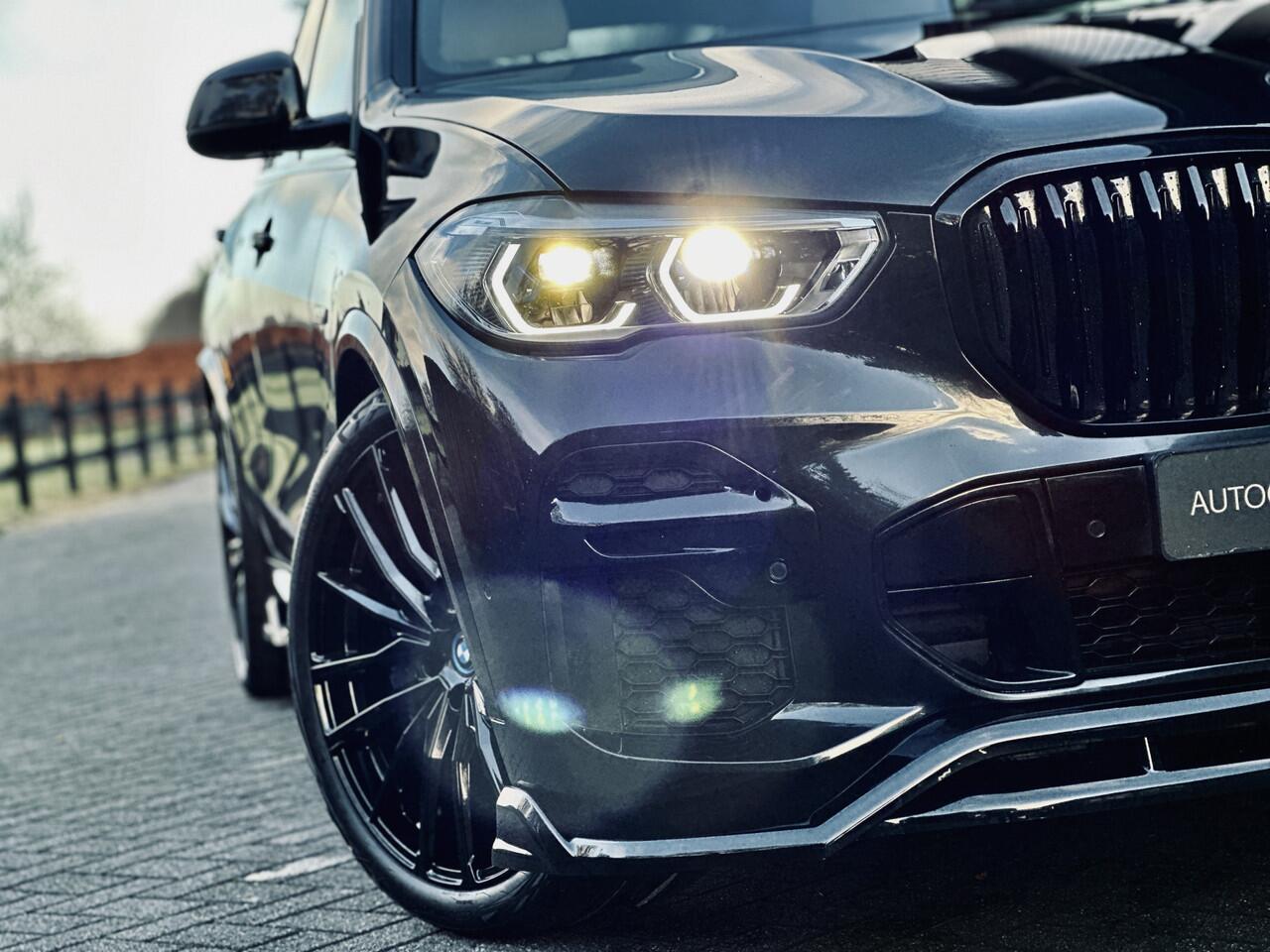 BMW X5 xDrive45e | Dark Label | Panodak | Luchtvering | Beige leer | 360 camera | Head Up | Laser kolampen | Incl btw