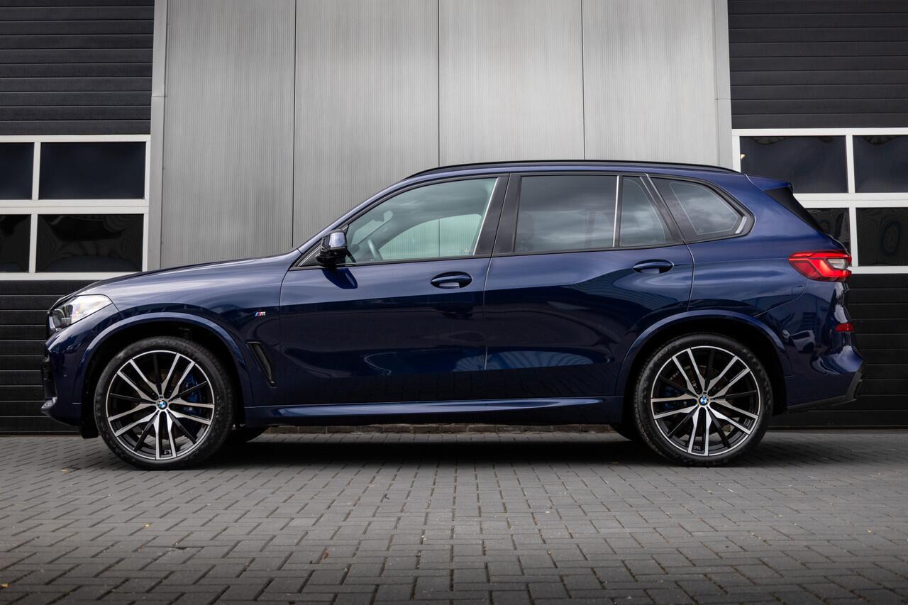 BMW X5 xDrive40i 340 pk High Executive M-Sportpakket / Pano-Dak/ H&K-Sound/ Comfort-Stoelen/ Stoel.Verw/ 360-Camera/ Led-Koplamp/ Trekhaak/ 22'' LMV
