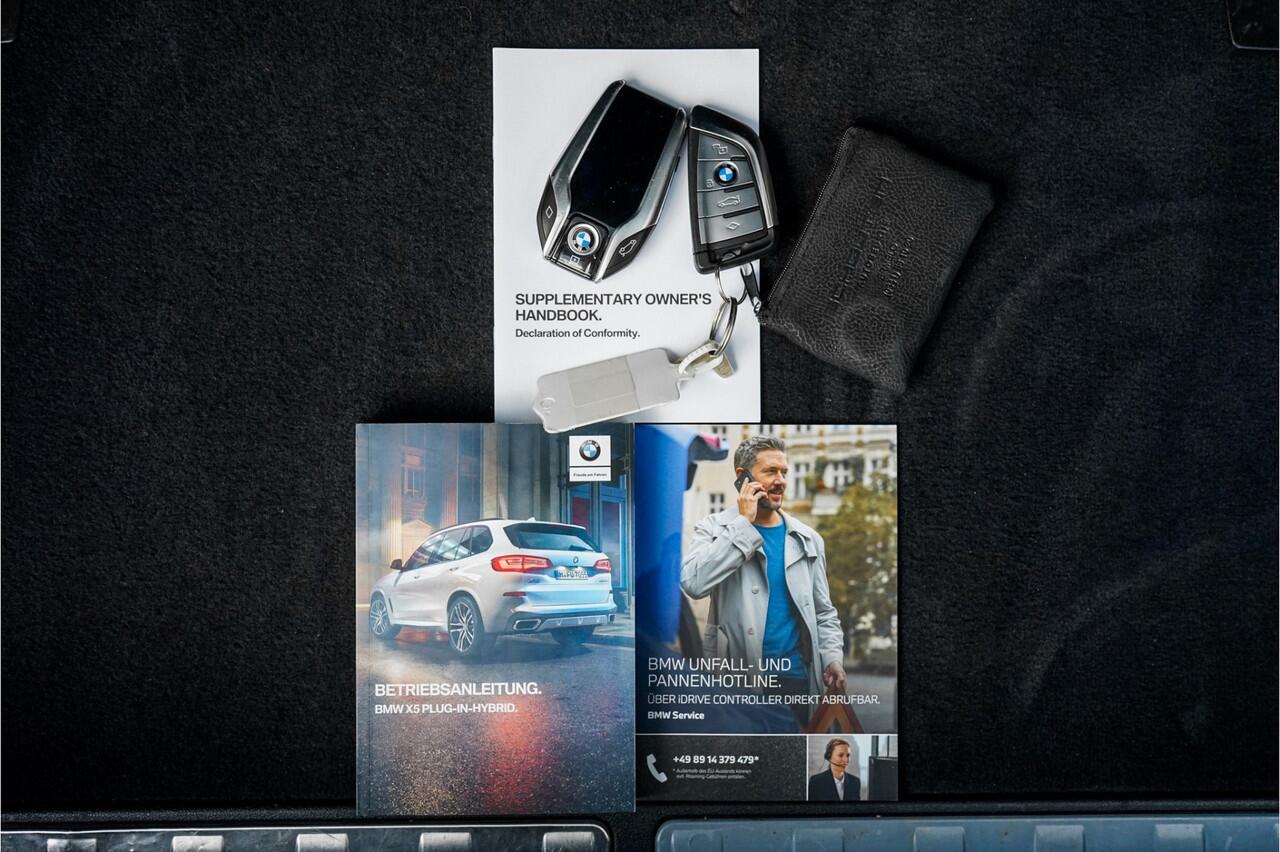 BMW X5 xDrive45e High Ex M-Sport Pano Laser Luchtvering 360° Camera