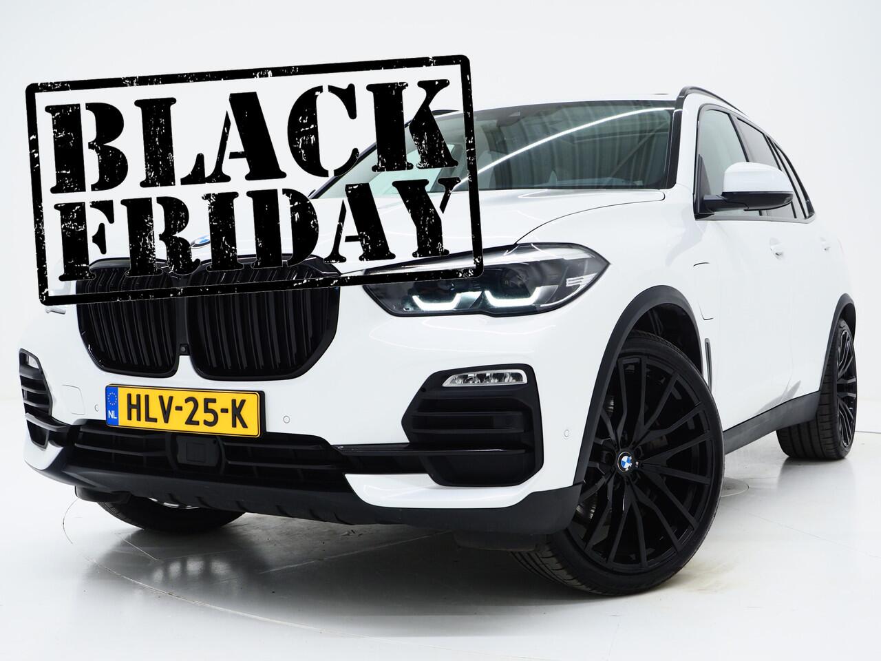 BMW X5 xDrive45e Full Black | Panoramadak | Luchtvering | Harman/Kardon | 360 | Keyless