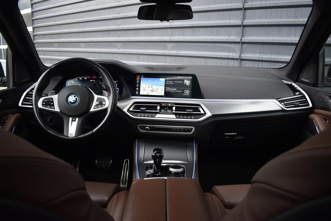 BMW X5 xDrive45e High Executive M Sport | Pano | Laser | Massage | ACC | Trekhaak | 21'' Wielen | Luchtvering |