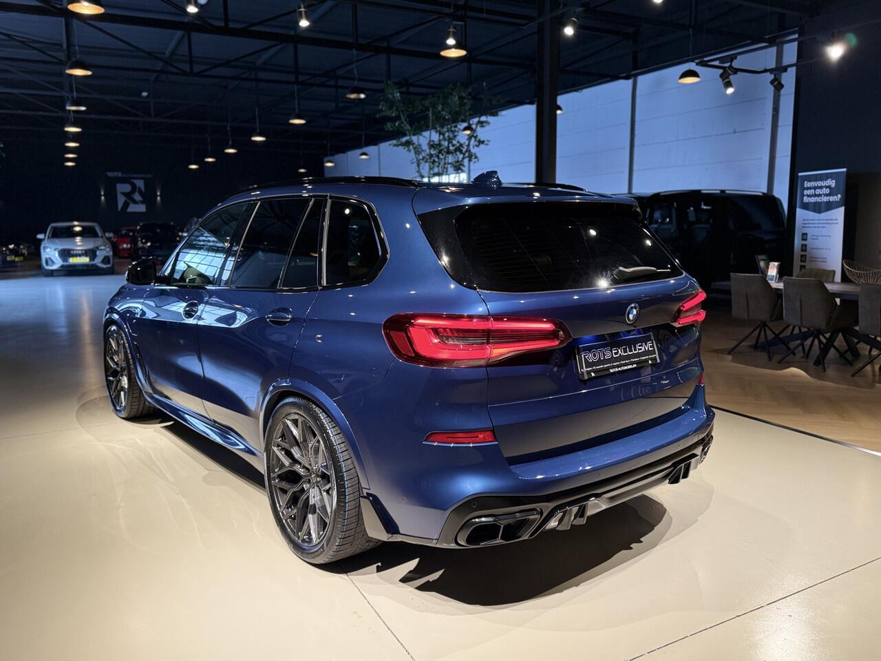 BMW X5 xDrive45e M-Pakket Panodak|LASER|3DCamera|Headup Blauw
