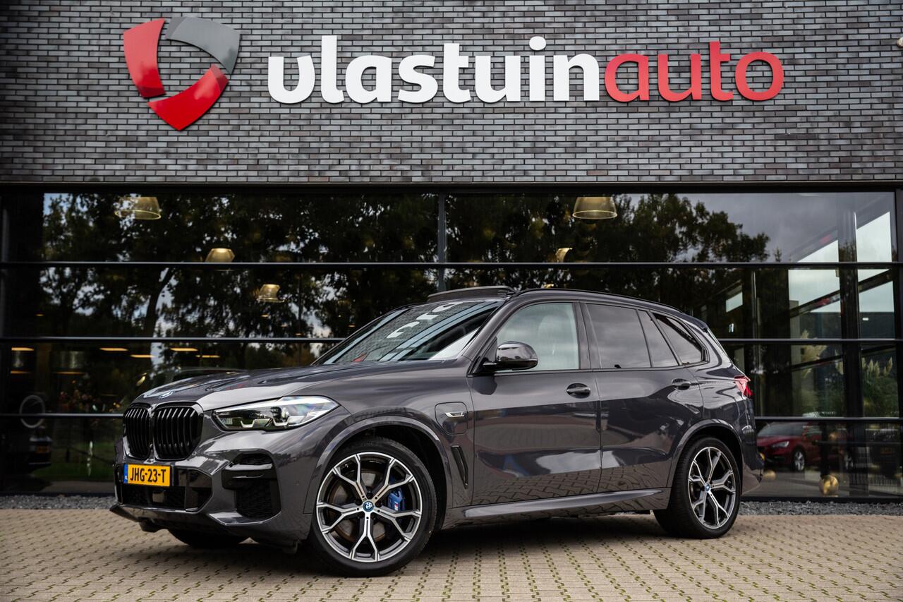 BMW X5 xDrive45e High Executive M-Sport , 4-wielsturing, Softclose, Skylounge, Dravitgrau,
