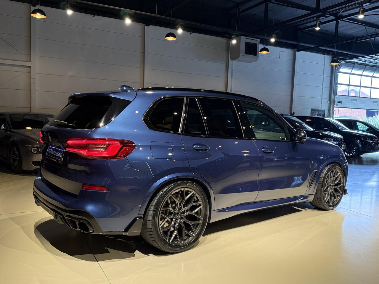 BMW X5 xDrive45e M-Pakket Panodak|LASER|3DCamera|Headup Blauw