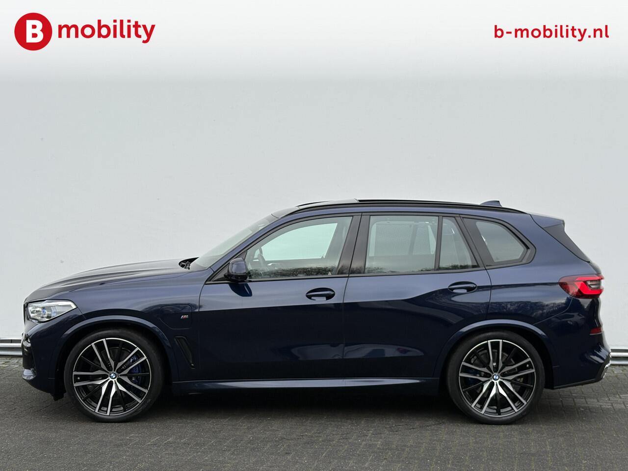 BMW X5 xDrive45e High Executive M-Sport *Tansanitblau Laserlicht Harman/Kardon | Panoramadak | Adaptive Cruise Control | Comfort Toegang