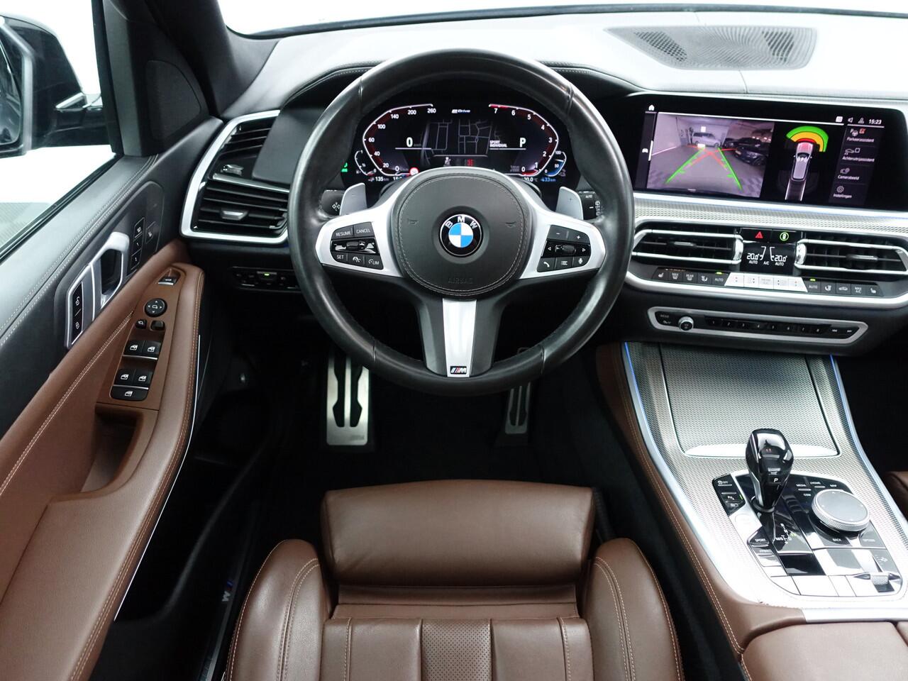 BMW X5 xDrive45e M Sport Shadowline Aut- Panoramadak, Memory Seats, Sfeerverlichting, Virtual Cockpit, Park Pilot, Xenon Led