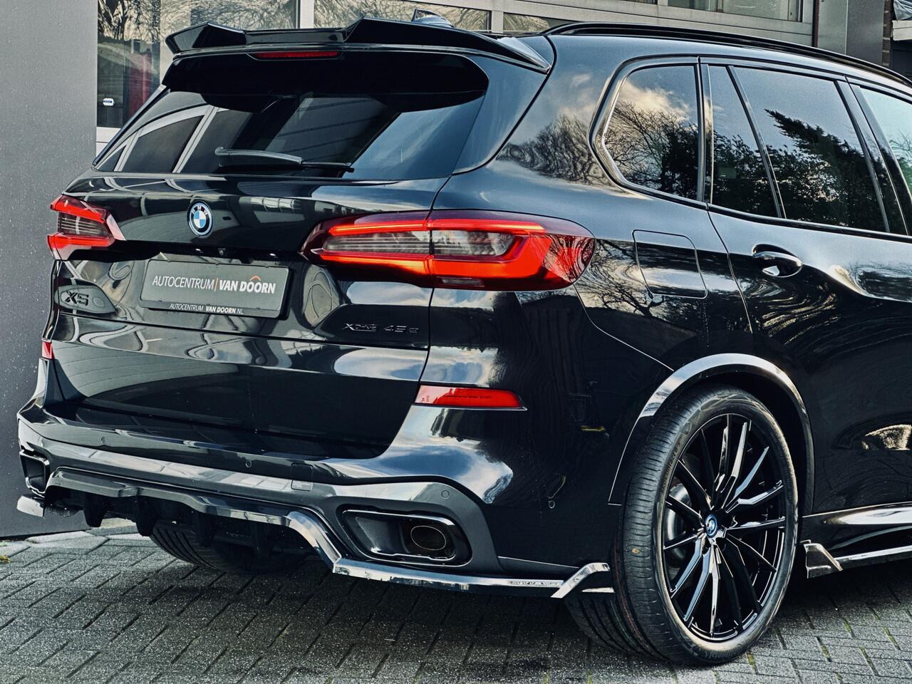 BMW X5 xDrive45e | Dark Label | Panodak | Luchtvering | Beige leer | 360 camera | Head Up | Laser kolampen | Incl btw