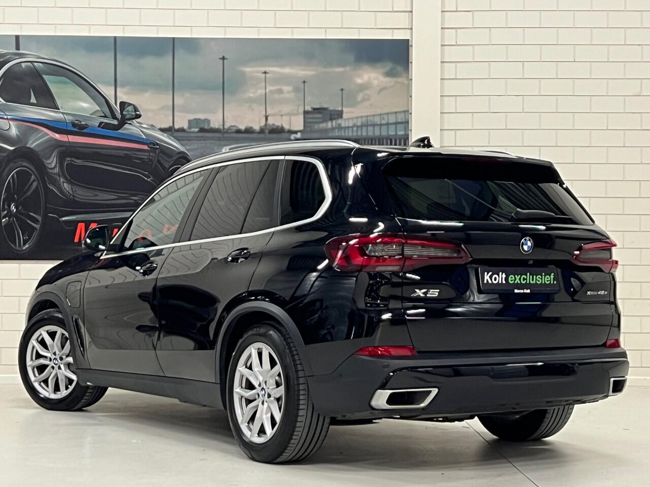 BMW X5 xDrive45e High Executive 394 PK Plugin Hybride / Luchtvering / Pano / Leder Sport Int / Navigatie / Camera / Apple CarPlay / BMW Live Cockpit Proff / Sfeer Verl / 1e Eigenaar!