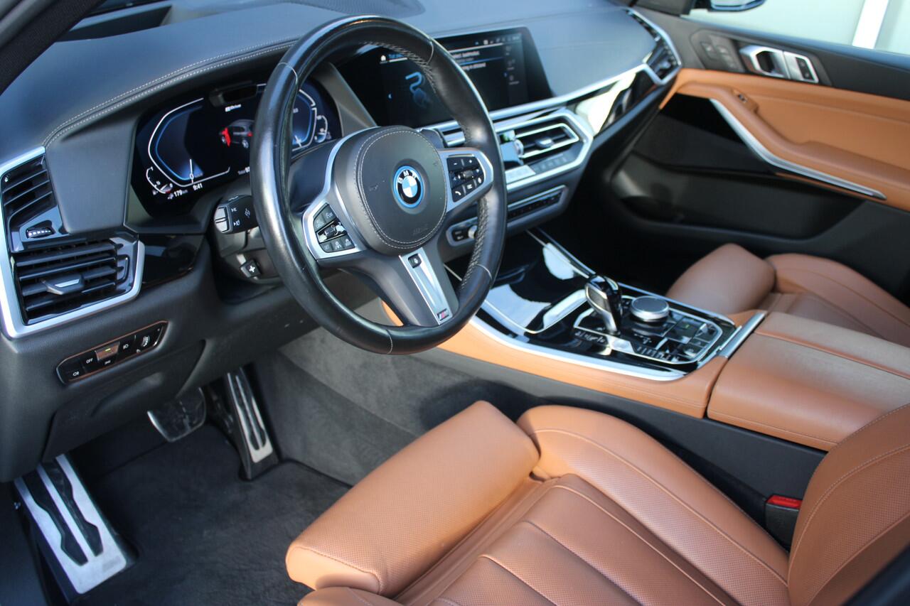 BMW X5 xDrive45e M-Sport Laser PanodakStoelventilatie incl. Massage Head-Up Adaptive-Cruis Meesturende-achteras
