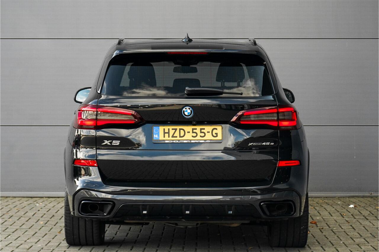 BMW X5 xDrive45e High Ex M-Sport Pano Laser Luchtvering 360° Camera