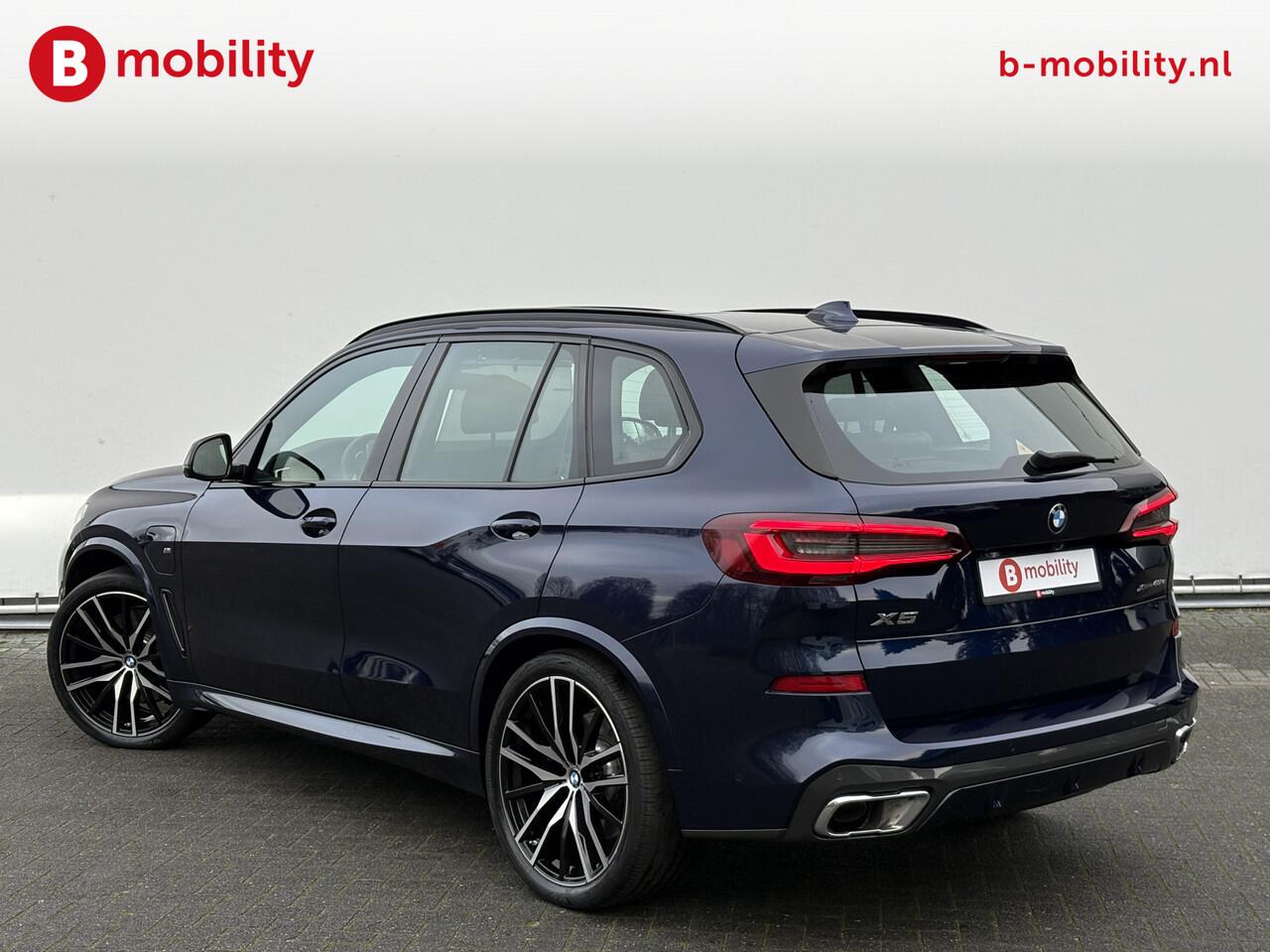 BMW X5 xDrive45e High Executive M-Sport *Tansanitblau Laserlicht Harman/Kardon | Panoramadak | Adaptive Cruise Control | Comfort Toegang