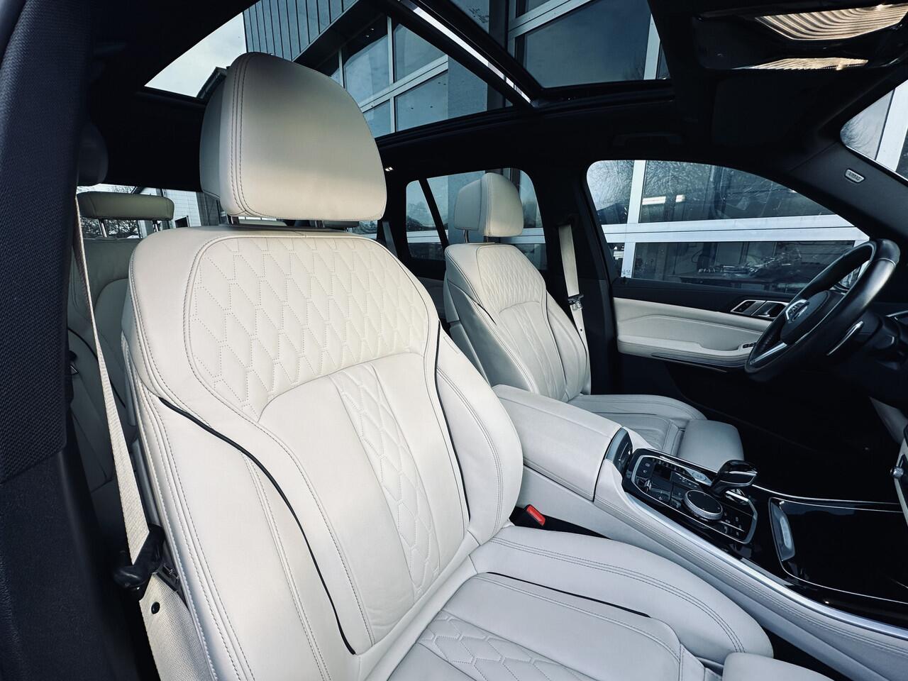 BMW X5 xDrive45e | Dark Label | Panodak | Luchtvering | Beige leer | 360 camera | Head Up | Laser kolampen | Incl btw