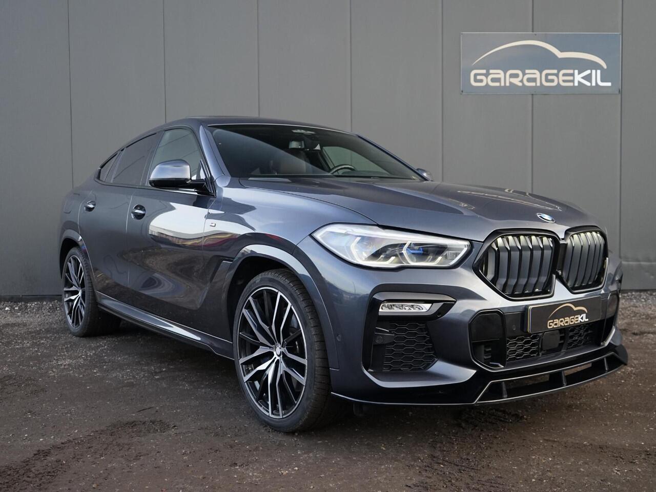 BMW X6 xDrive30d High Executive M sport / Orig. NL / NAP / Dealeronderh / Pano / 22inch / Crafted / Harman / Luchtv / Trekh / Klasse 5 / Driving prof / Comfortstoel