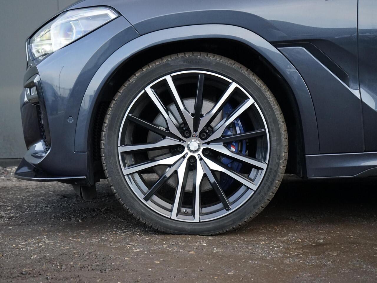 BMW X6 xDrive30d High Executive M sport / Orig. NL / NAP / Dealeronderh / Pano / 22inch / Crafted / Harman / Luchtv / Trekh / Klasse 5 / Driving prof / Comfortstoel