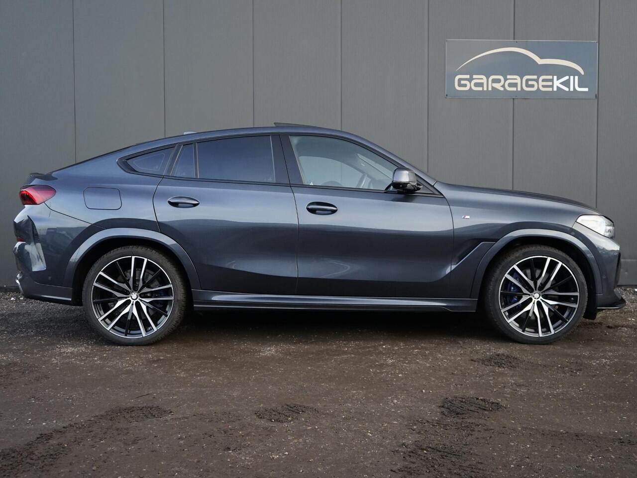 BMW X6 xDrive30d High Executive M sport / Orig. NL / NAP / Dealeronderh / Pano / 22inch / Crafted / Harman / Luchtv / Trekh / Klasse 5 / Driving prof / Comfortstoel
