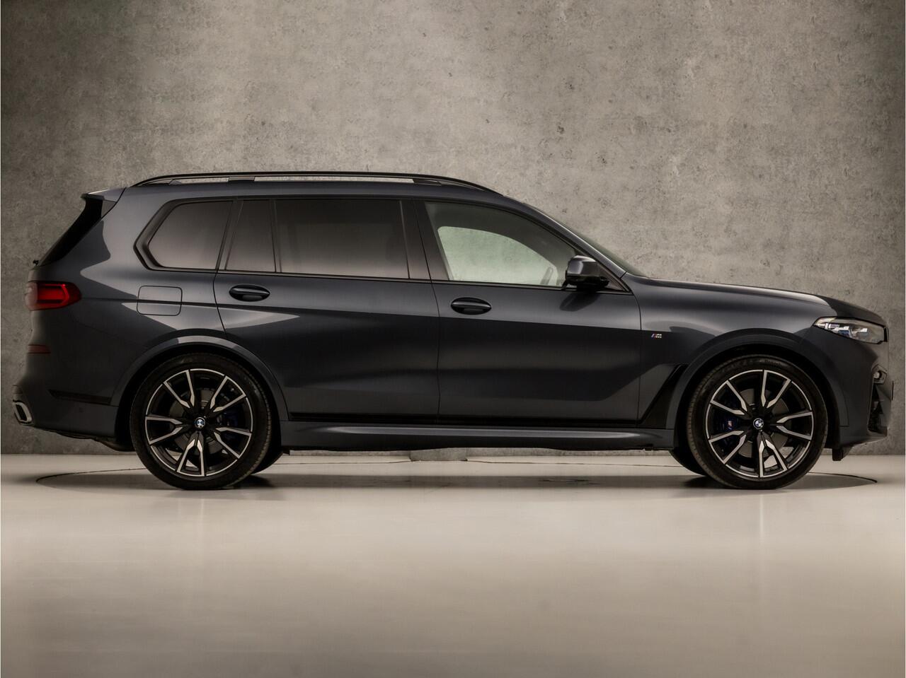 BMW X7 xDrive40i M Sport High Executive 7 Persoons 340Pk Automaat (SKYLOUNGE PANORAMADAK, ALCANTARA HEMELBEKLEDING, SOFTCLOSE, LUCHTVERING, LASER KOPLAMPEN, HEAD-UP DISPLAY, 360 CAMERA, HARMAN/KARDON, OFFROAD PAKKET, COMFORT ZETELS, NIEUWSTAA