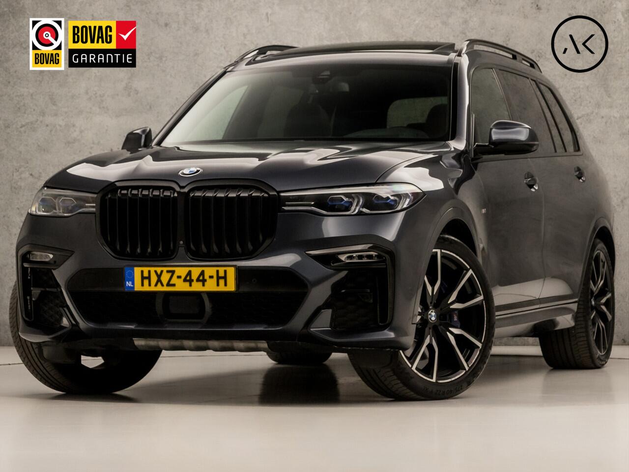 BMW X7 xDrive40i M Sport High Executive 7 Persoons 340Pk Automaat (SKYLOUNGE PANORAMADAK, ALCANTARA HEMELBEKLEDING, SOFTCLOSE, LUCHTVERING, LASER KOPLAMPEN, HEAD-UP DISPLAY, 360 CAMERA, HARMAN/KARDON, OFFROAD PAKKET, COMFORT ZETELS, NIEUWSTAA