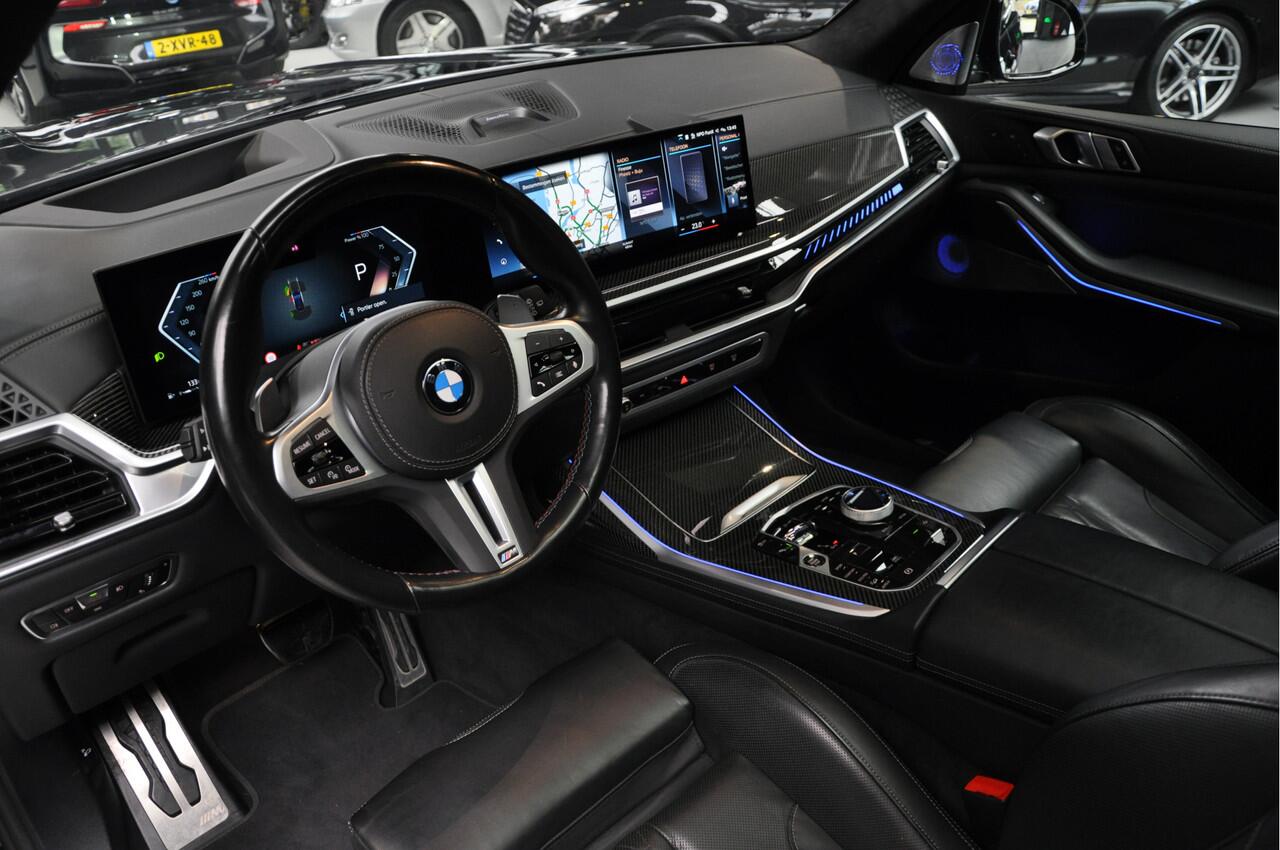 BMW X7 M60i xDrive M-sport 7-Pers. Pano Massage 360 Head Up Alcantara b. hemel Bowers & Wilkins Skylounge BTW auto