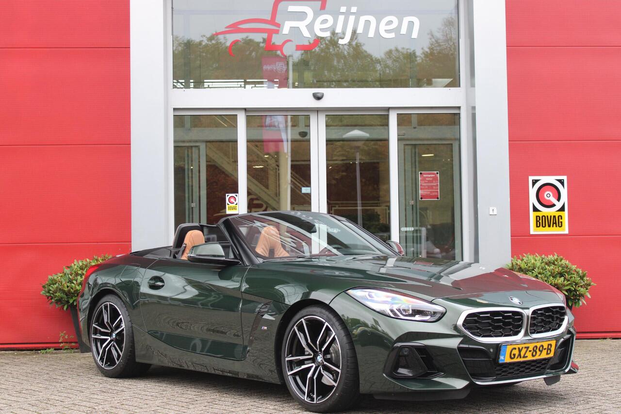 BMW Z4 Roadster sDRIVE 20i HIGH EXECUTIVE M-SPORT AUTOMAAT | M INTERIEURPAKKET | M EXTERIEURPAKKET | M SPORTSTUUR | 19" VIJFDUBBELSPAAKS M SPORTWIELEN | NAVIGATIE | DRAADLOZE APPLE CARPLAY / ANDROID AUTO | LEDER VERNASCA COGNAC | STOEL / STUUR VERWARMING | ACH
