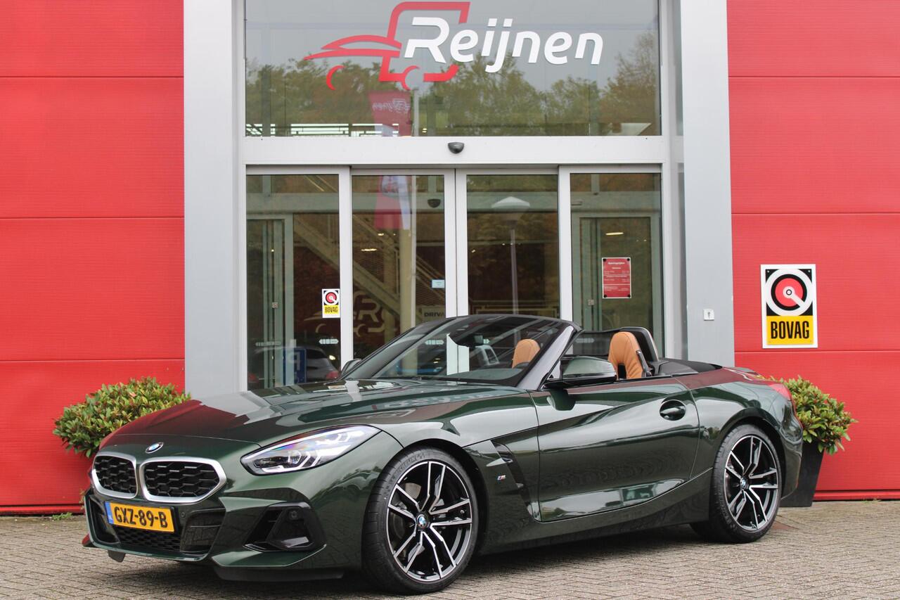 BMW Z4 Roadster sDRIVE 20i HIGH EXECUTIVE M-SPORT AUTOMAAT | M INTERIEURPAKKET | M EXTERIEURPAKKET | M SPORTSTUUR | 19" VIJFDUBBELSPAAKS M SPORTWIELEN | NAVIGATIE | DRAADLOZE APPLE CARPLAY / ANDROID AUTO | LEDER VERNASCA COGNAC | STOEL / STUUR VERWARMING | ACH