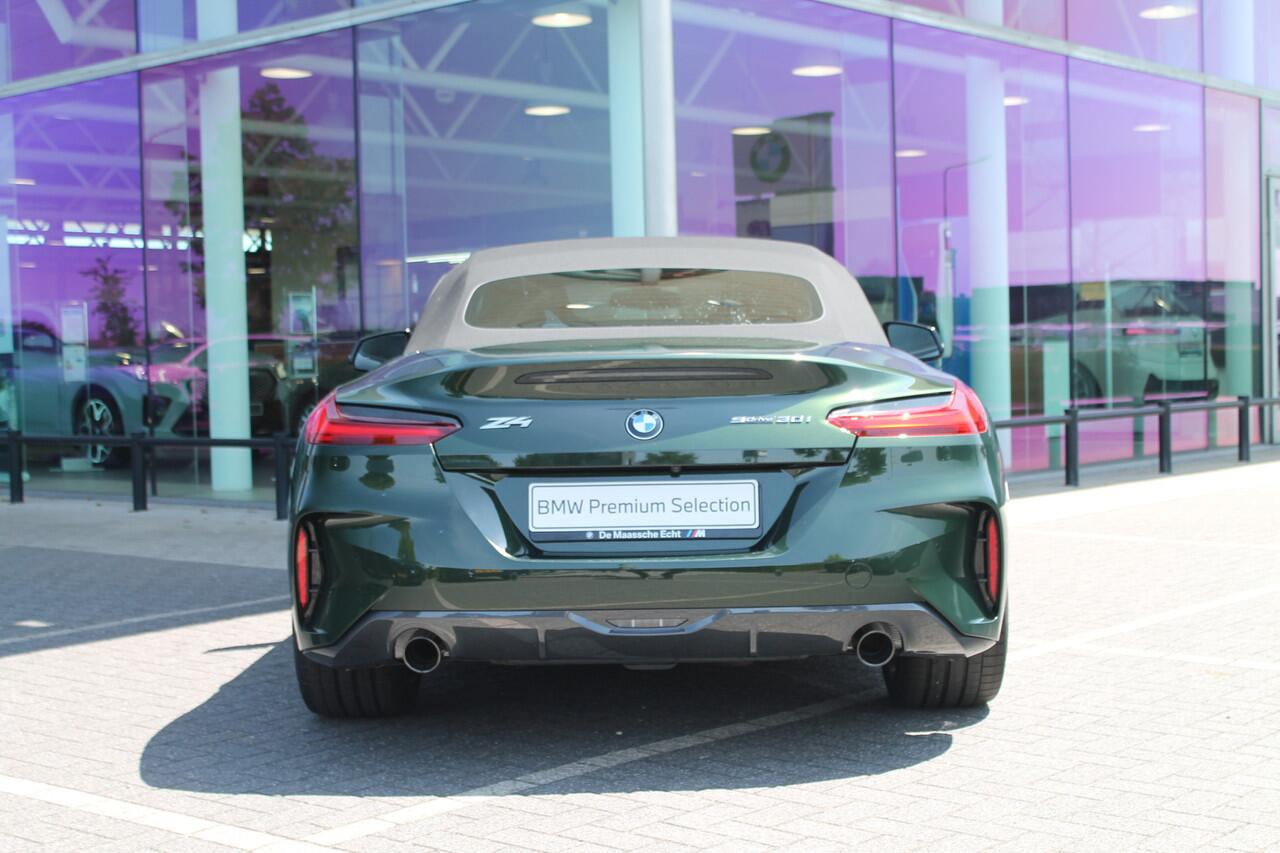 BMW Z4 Roadster sDrive30i High Executive M Sport Automaat / Achteruitrijcamera / M Sportstoelen / Comfort Access / Adaptieve LED / Active Cruise Control / M Adaptief onderstel / Head-Up / Stuurverwarming