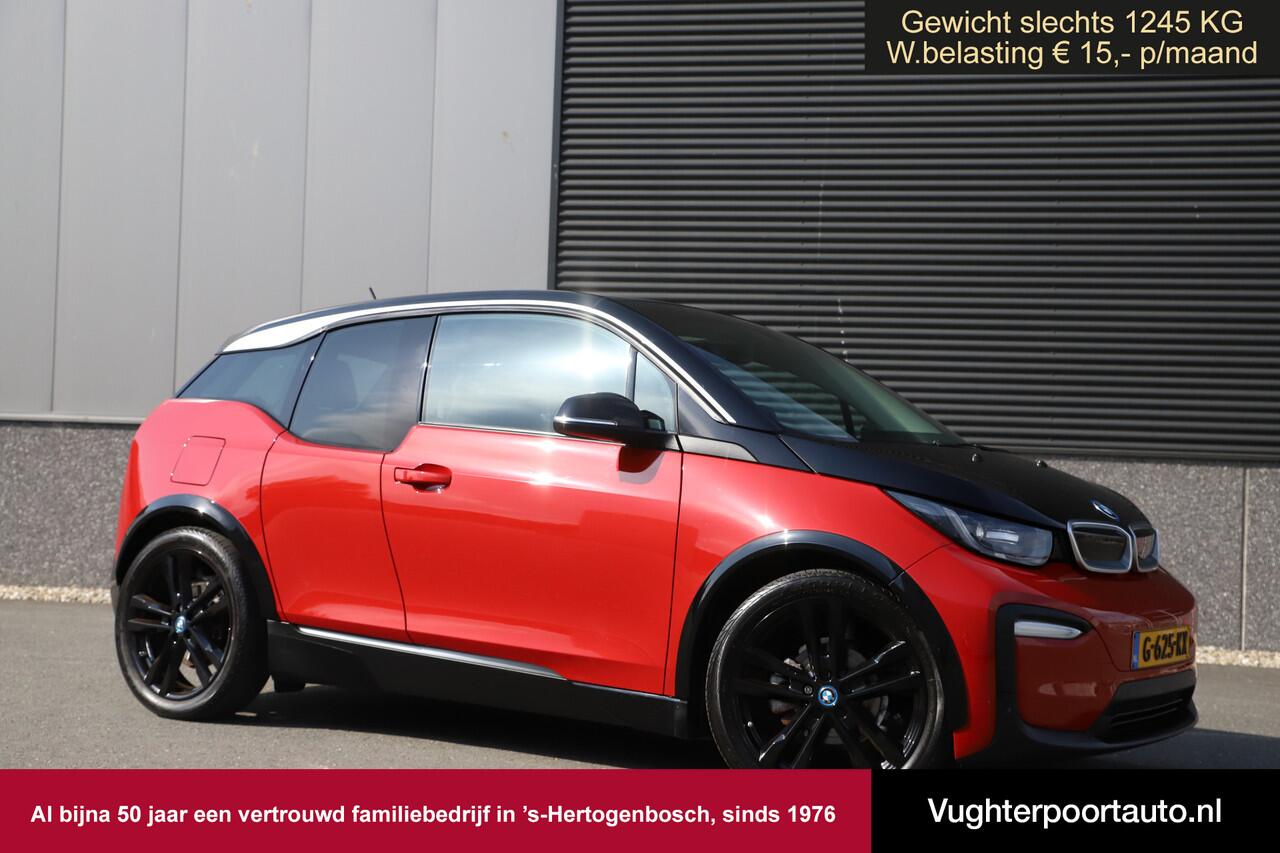 BMW i3 Sport 120Ah 42 kWh Sunroof/Leder/Carplay/20"/W-Pomp/3-fase
