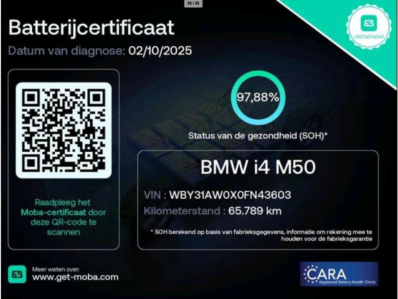 BMW i4 M50 84 kWh | SANREMO GREEN | 98% SOH | PANO | ACC | KEYLESS |