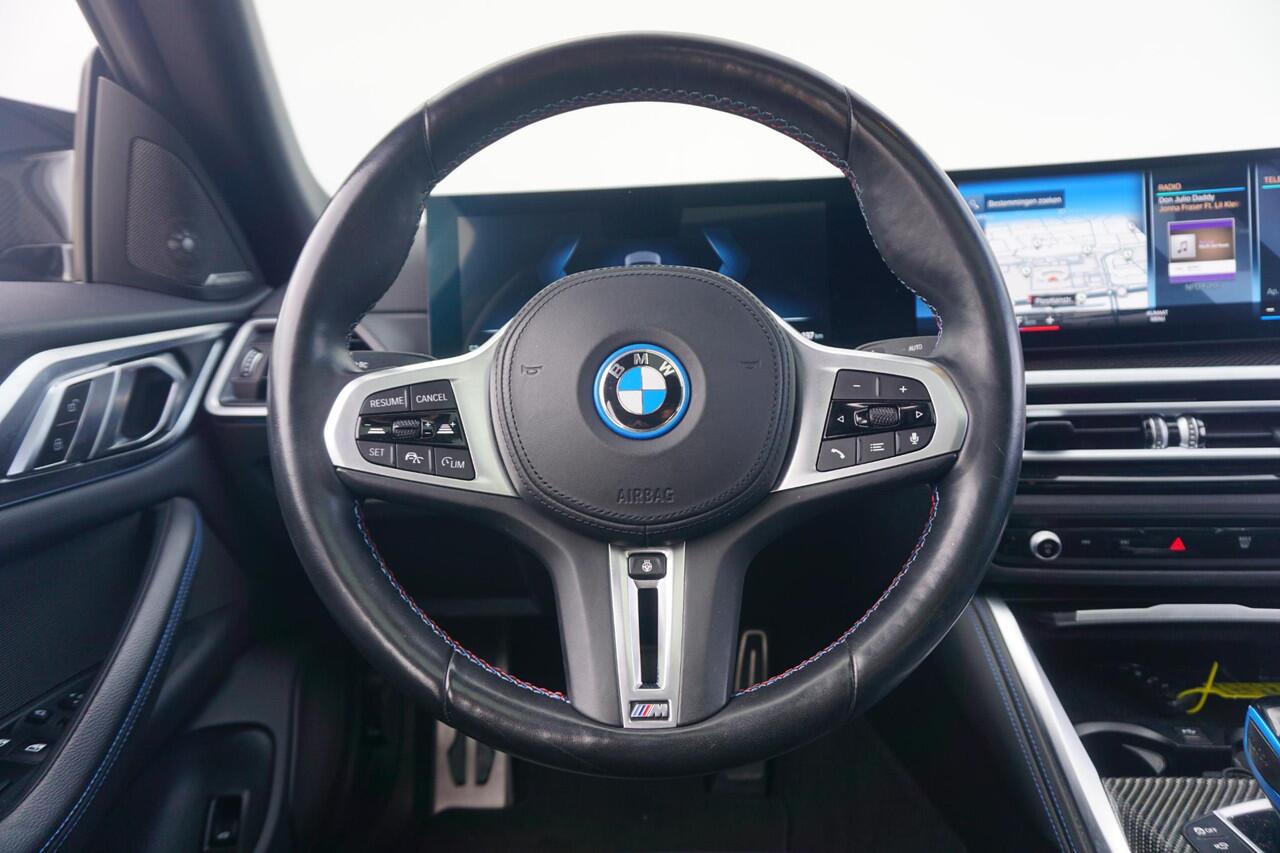 BMW i4 M50 High Executive | M Carbon Pakket / Schuif-kanteldak / Memory stoelen / BMW Laserlight / Harman Kardon / M Sportstoelen