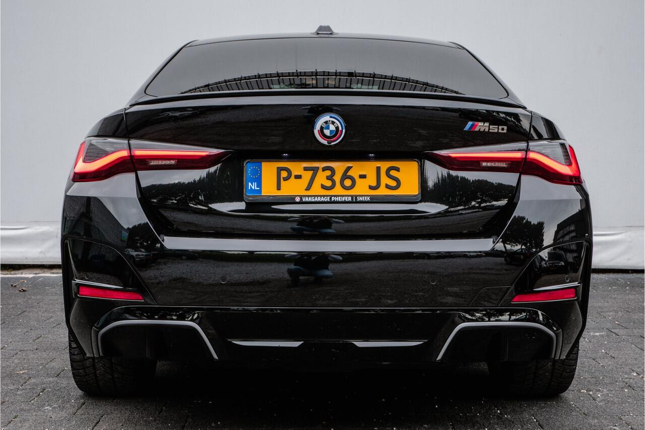 BMW i4 M50 544pk 84 kWh M-Sport/ Sportstoelen/ Elek. trekhaak/ Camera/ Sfeerverlichting/ Elek. achterklep/ Carplay