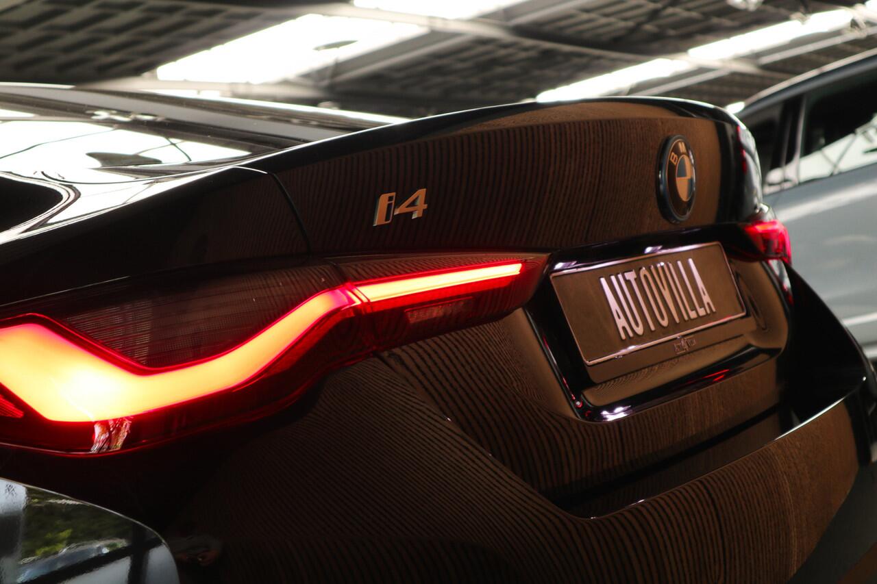 BMW i4 eDrive40 84 kWh M-pakket Navi Leer Elektr. achterklep 360° Camera Co-pilot Climate voor & achter Zwarte hemelbekleding PDC LM velgen BTW auto