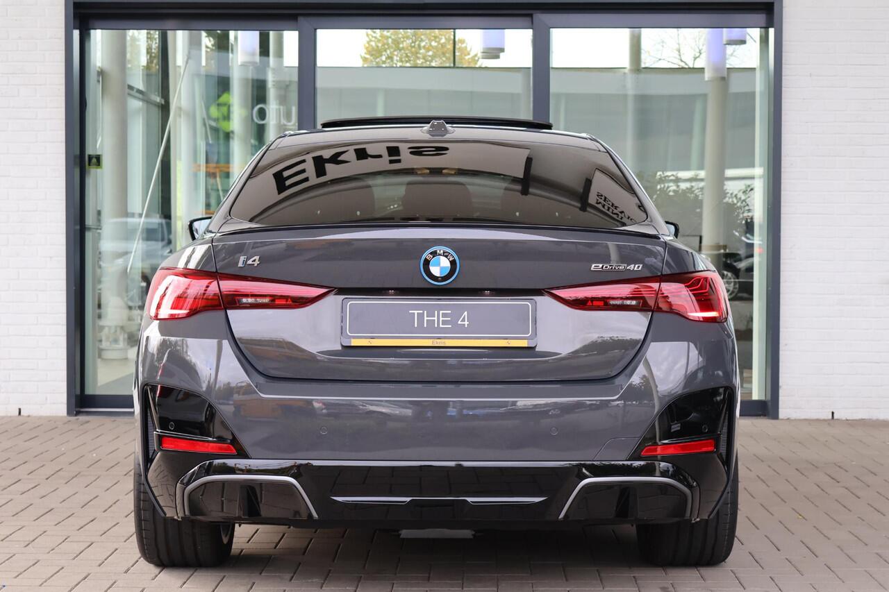 BMW i4 eDrive40 M Sport Edition | M Sportpakket Pro | Schuif-/Kanteldak | Comfort Pack