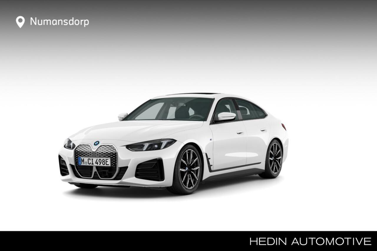 BMW i4 eDrive35 | M-Sport | 19'' | S/k-dak | HiFi | Stuur + stoelverw. | Comf. Acc. | Trekhaak | Camera
