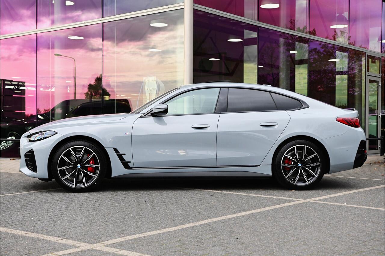 BMW i4 eDrive40 Gran Coupé M Sport / Schuif-kanteldak / Achteruitrijcamera / Comfort Access / Adaptieve LED / Active Cruise Control / Stuurverwarming