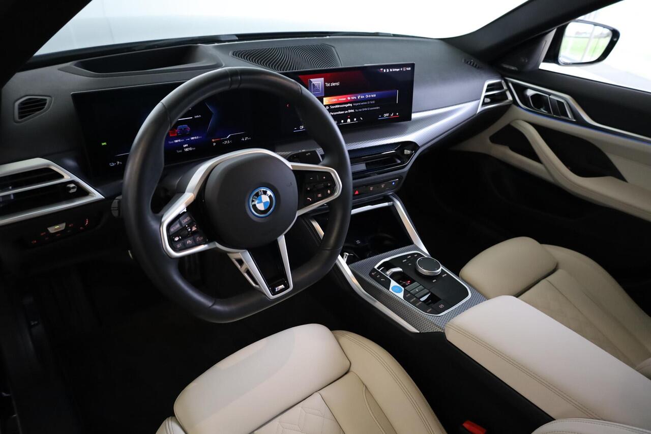 BMW i4 Gran Coupé eDrive40 | M Sportpakket Pro | Innovation Pack | Comfort Pack | Driving Assistant | LED Verlichting | Harman Kardon