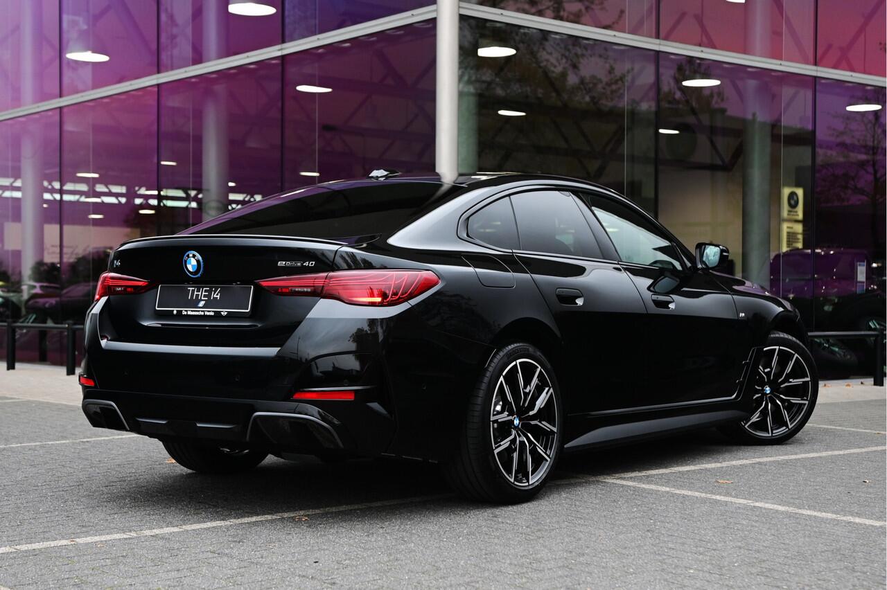 BMW i4 eDrive40 M Sport / Achteruitrijcamera / Adaptieve LED / Active Cruise Control / Live Cockpit Plus / Comfort Access / Stoelverwarming