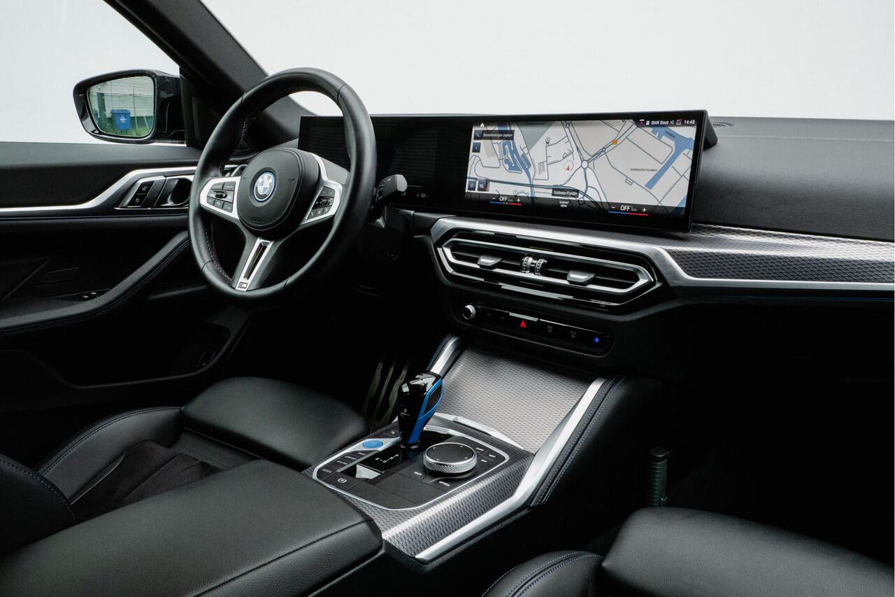 BMW i4 M50 544pk 84 kWh M-Sport/ Sportstoelen/ Elek. trekhaak/ Camera/ Sfeerverlichting/ Elek. achterklep/ Carplay