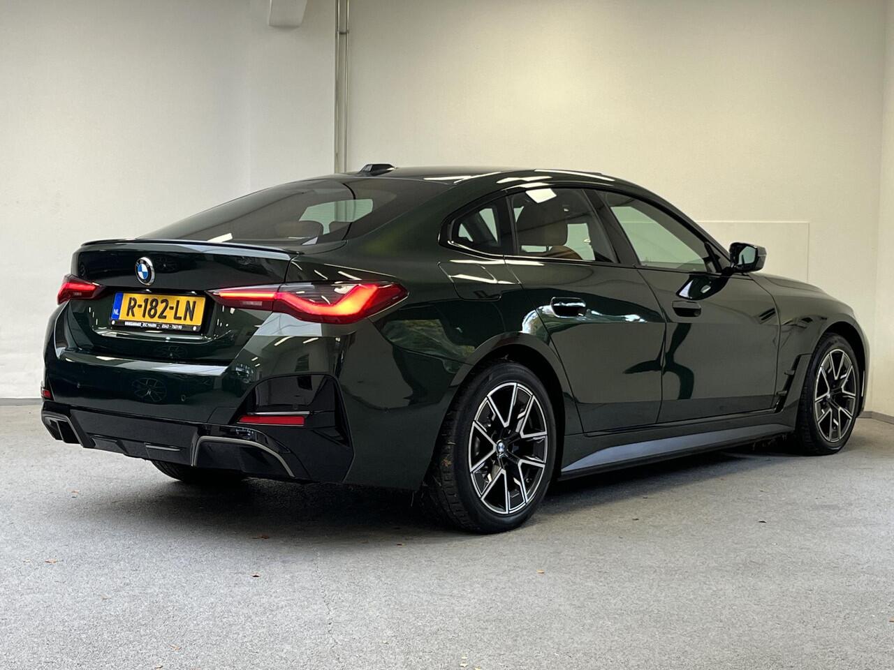 BMW i4 M50 84 kWh | SANREMO GREEN | 98% SOH | PANO | ACC | KEYLESS |