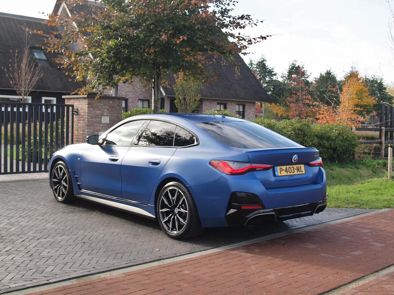 BMW i4 M50 High Executive 84 kWh | 544 PK | Harman Kardon | Head-Up Display | 360 Camera | Leder interieur | NL-Auto |