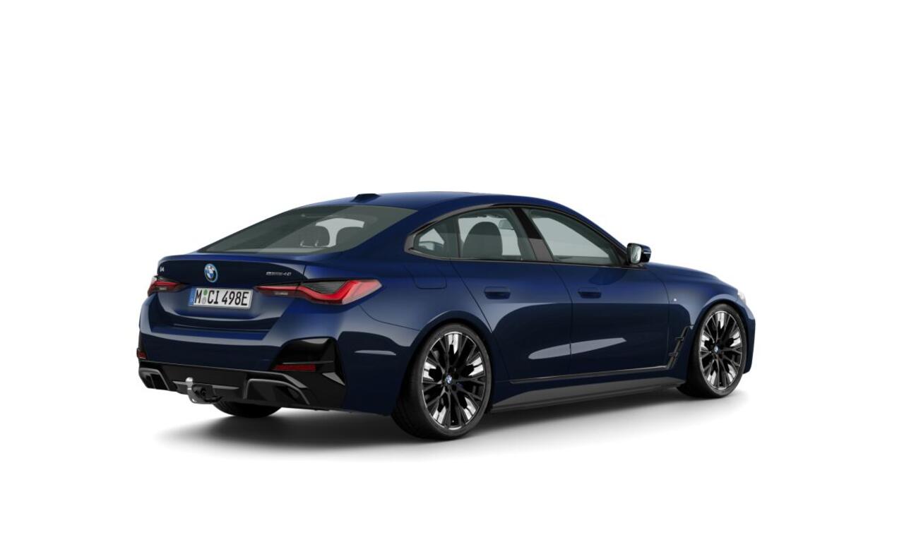 BMW i4 eDrive40 | M-Sport | 20'' | S/k-dak | HiFi | Comf. Acc. | Trekhaak | Stuur + stoelverw. | Camera