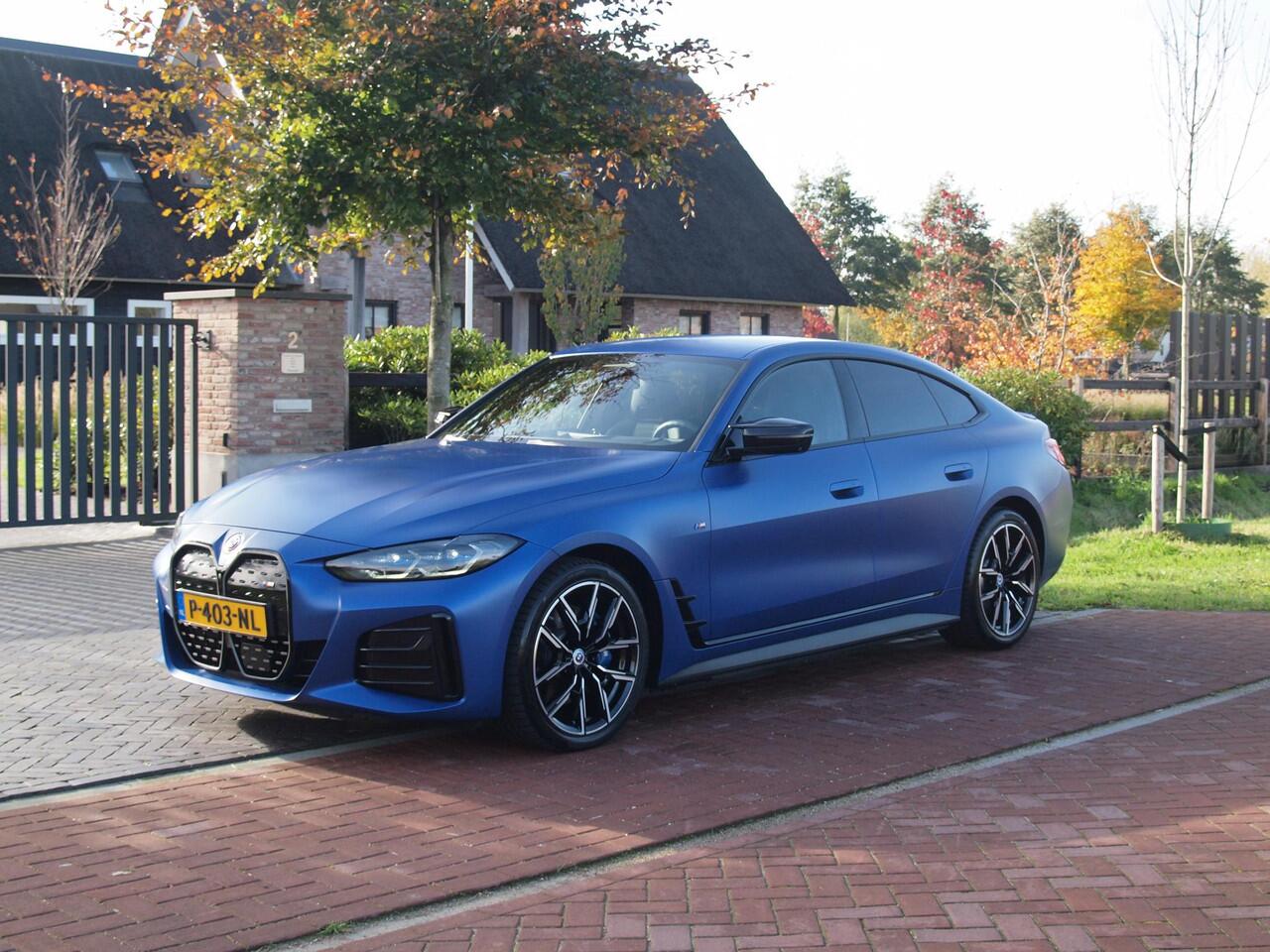 BMW i4 M50 High Executive 84 kWh | SOH 98% | 544 PK | Harman Kardon | Head-Up Display | 360 Camera | Leder interieur | NL-Auto |